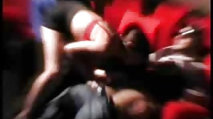 کنه xxx با جوراب نفره هر دو سوراخ, سکس
